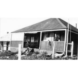 Harman Willoughby Lance at beach house in North Beach