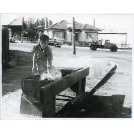 Horse trough on the corner of Walcott Street and Guildford Road