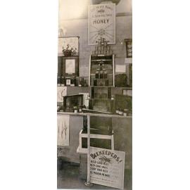 Honey display at Royal Show