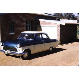 Graeme Arbuckle's first car at the Arbuckle market garden in Gwelup