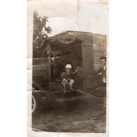 Frank Vlatko-Rulo as a child