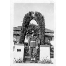 Frank Vlatko-Rulo in military uniform