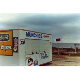 Food caravan at Scarborough beach carpark