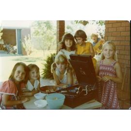 Fleur's birthday party at her family's home in Karrinyup 1978