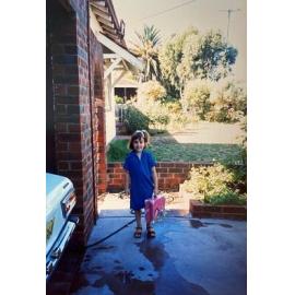 Lisa-Marie D'Alonzo's first day at St Kieran's Primary School in Tuart Hill