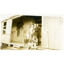 A family holidaying at a rental house in North Beach