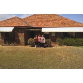 D'Ercole sisters at the family home