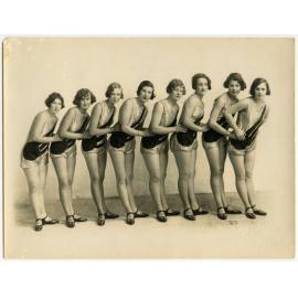 Dance group at Hopkins Dance Hall c1930 