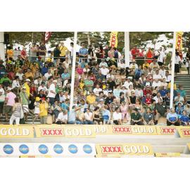 Spectators at the beach cricket competition at Scarborough Beach in 2007