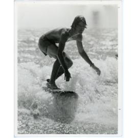 Craig Crampton surfing at Trigg Beach