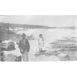 Couple at North Beach taken while on holdiay