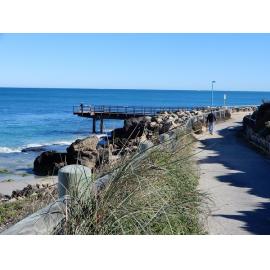 Close up of North Beach Jetty