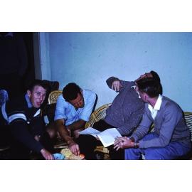 Brian, Roger and Bob at the Arbuckle family's home in Gwelup