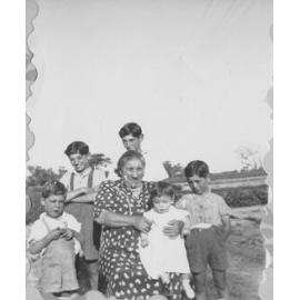 Family at the De Cinque market garden in Balcatta