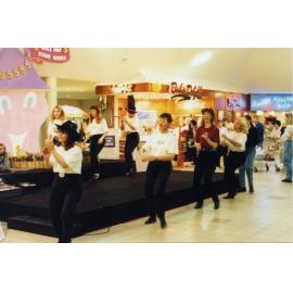 Boot-scooters preforming at Karrinyup Shopping Centre photograph 2