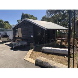 Bond Cottage being restored at Men's Shed in Balcatta in 2022