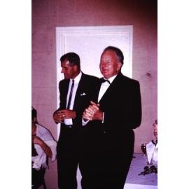 Bill and James at Graeme Arbuckle's 21st Birthday held at the Arbuckle market garden in Gwelup