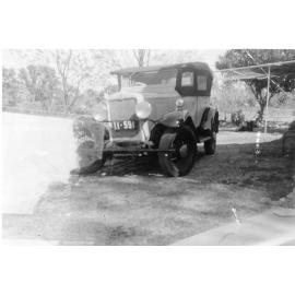 Back of Maddox home in Balga with car