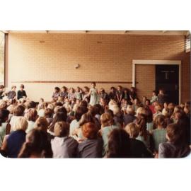 Assembley at Doubleview Primary School c1970