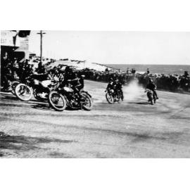Ariel Tourist Trophy race through North Beach