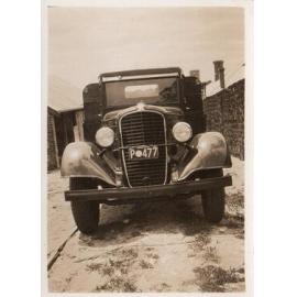 Arbuckle truck with registration P 477