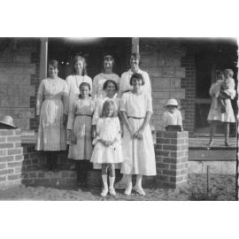 Ligman family and friends at the Arbuckle homestead in Gwelup