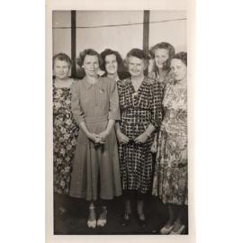Six women at an Arbuckle family event