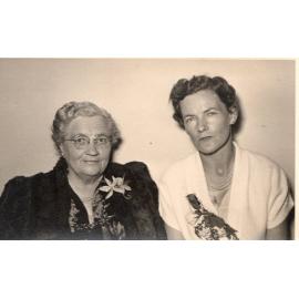 Two women at an Arbuckle family event