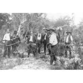 Annual horse muster 1924