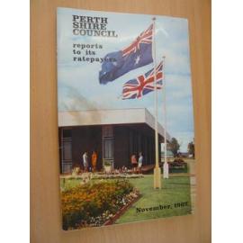 Perth Shire Council reports to its ratepayers 