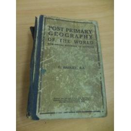 Post Primary Geography of the World: With Special Reference to Australia