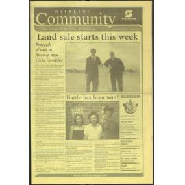 The Voice of the City of Stirling insert published in The Stirling Times 25/11/2003
