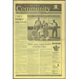 The Voice of the City of Stirling insert published in The Stirling Times 22/07/2003