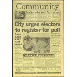 The Voice of the City of Stirling insert published in The Stirling Times 25/02/2003