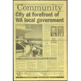 The Voice of the City of Stirling insert published in The Stirling Times 29/10/2002