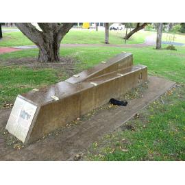 Edith Cowan Reserve Learning Support plinth