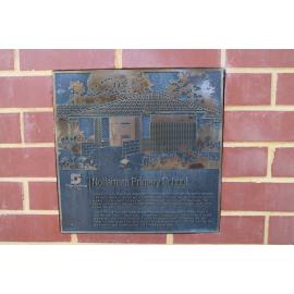 Heritage site marker for Nollamara Primary School