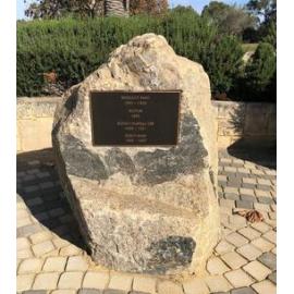 City of Stirling War Memorial plaque dedicated to the Waikato War, Sudan, Boxer Rebellion and Boer War
