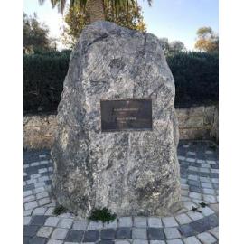 City of Stirling War Memorial plaque dedicated to peace monitoring and peace keeping