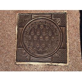 Heritage site marker for the original North Beach Jetty