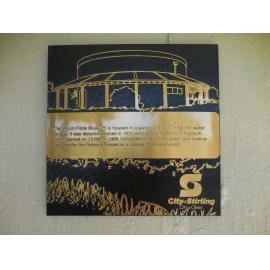 Heritage site marker for Mount Flora Regional Museum 