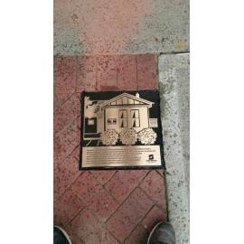 Heritage site marker for the Osborne Park Primary School