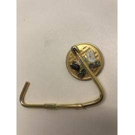 Handbag holder hook with City of Stirling Crest