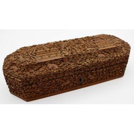 Wooden jewellery box