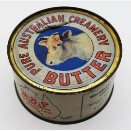 Pure Australian Creamery butter tin