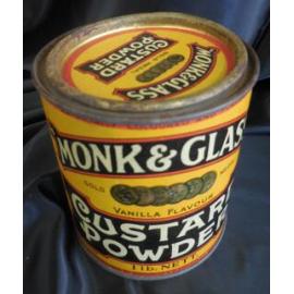 Tin of custard powder