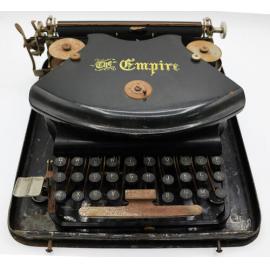 Typewriter and case