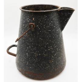 Enamel milk bucket