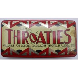 Throaties lozenges tin