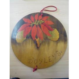 Floral Doyley press holder